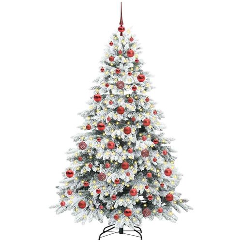 VidaXL Umjetno božićno drvce s stalakom Zelena 180 cm PE i PVC Slike