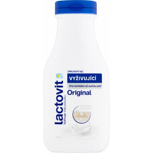 Lactovit Original hranilni gel za prhanje za normalno in suho kožo 300 ml