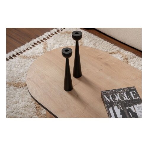Hanah home Klub sto Sable, 119x40x60cm, Smeđa Slike