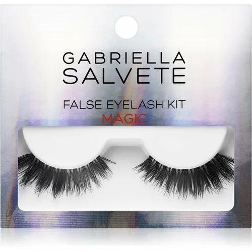 Gabriella Salvete false Eyelashes nijansa Magic darovni set umjetne trepavice 1 par + ljepilo za trepavice 1 g