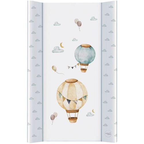 Ceba Baby tvrda podloga za presvlačenje Baloni, 50x80cm, Bela Slike