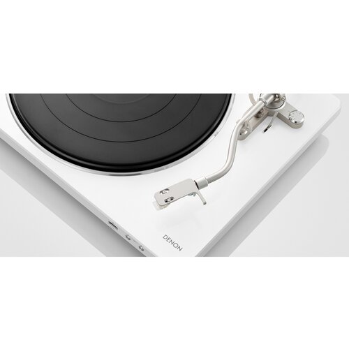 Denon DP-450 bijeli gramofon Slike