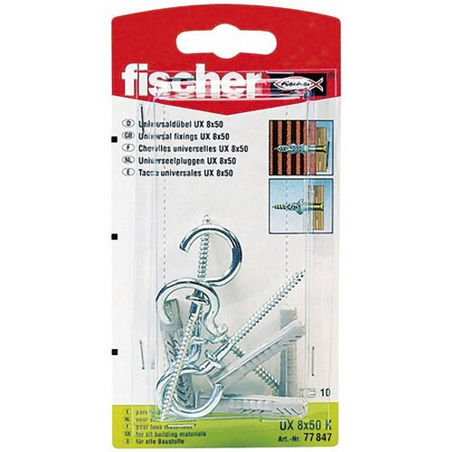 Fischer UX 8 x 50 RH K univerzalna tipla 50 mm 8 mm 94249 4 St. Slike