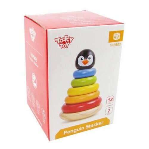 Tooky Toy kula za slaganje oblika - pingvin ( A058593 ) Slike
