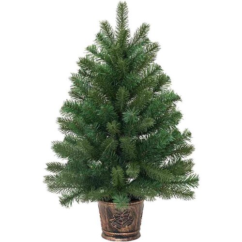  Umjetno božićno drvce s 150 LED svjetlima Zelena 95 cm PE i PVC Slike