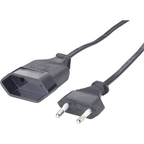 GAO Električni podaljšek [ Euro-vtič - Euro-vtikač] črn 2 m 145605092, (20433963) Cene