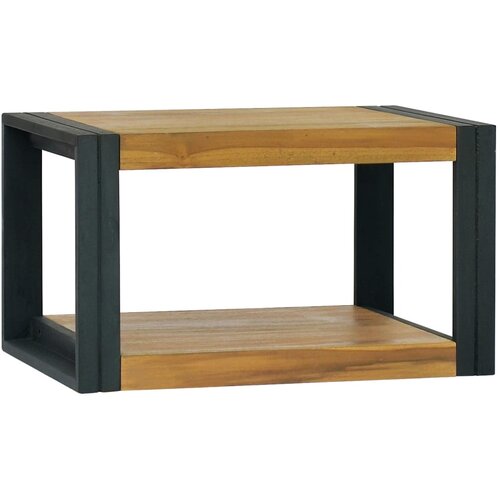 VidaXL Stenska kopalni&amp;scaron;ka omarica 60x45x35 cm trdna tikovina Slike