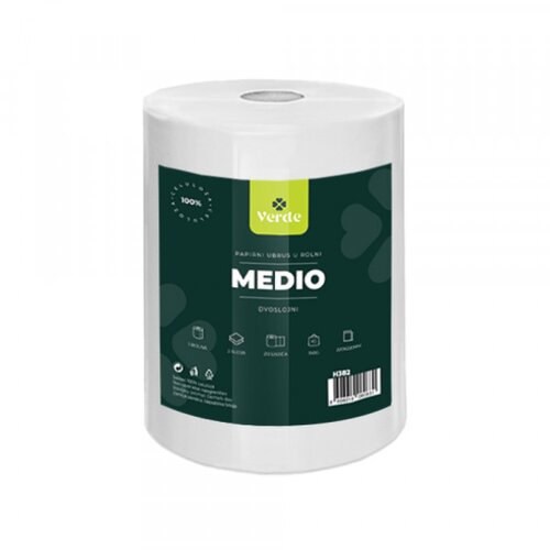  Ubrus dvoslojni jumbo VERDE Medio 350g Slike