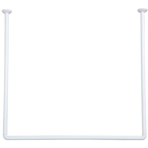  DRŽAČ ZAVJESE ZA KADU KUTNI 80X80X80 CM BIJELA TENDANCE Cijene
