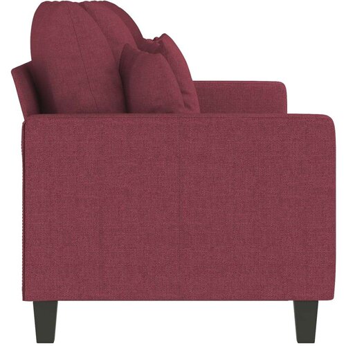  Trosjed od tkanine crvena boja vina 180 cm Slike