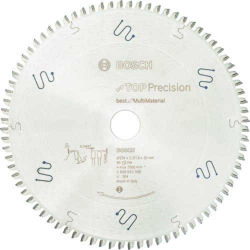Bosch List kružne testere Top Precision Best for Multi Material 2608642098, 254 x 30 x 2,3 mm, 79 Cene