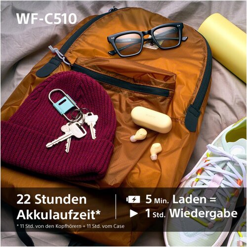 Sony slu&amp;scaron;alice potpuno bežične WF-C510/Y, (21372405) Slike