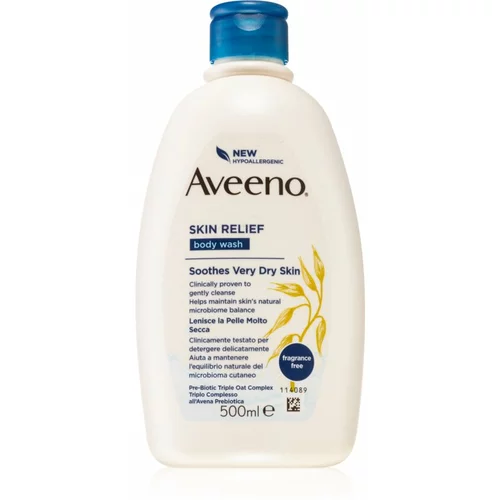 Aveeno Skin Relief Body wash pomirjajoči gel za tuširanje 500 ml