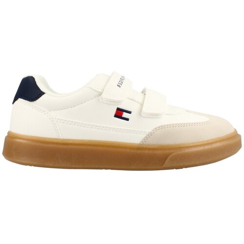 Tommy Hilfiger Modne superge Low Cut Velcro Sneaker Bela Slike
