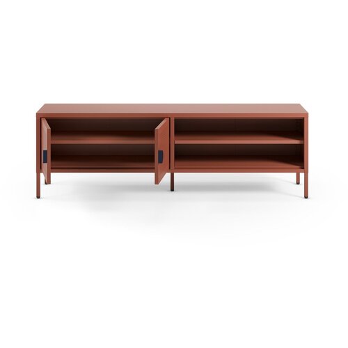 Marckeric Metalna TV komoda boja terakote 160x50x35 cm Sayla &amp;ndash; Slike