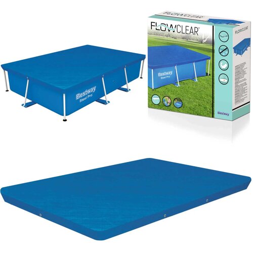 Bestway Poklopac za bazen s okvirom 259 x 170 cm 58105 Slike