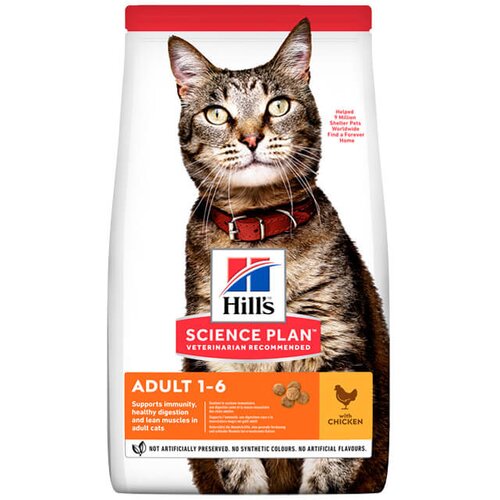 Hill’s Science Plan Adult - hrana za odrasle mačke sa piletinom (300g, 1,5kg, 10kg) 10kg Cene