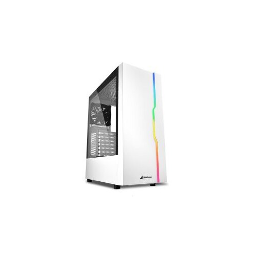  Kući&scaron;te SHARKOON gaming, RGB Slider, ATX, 1x120mm fan, white, Tempered Glass Cijene