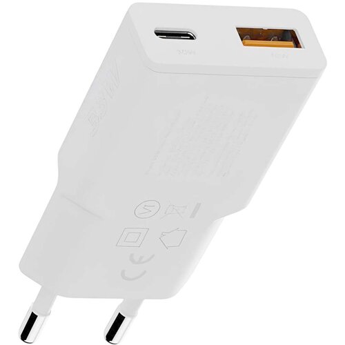 Xtorm Omrežni polnilnik 33W USB-C PD / USB-A, hitro polnjenje 3.0 Go2 SlimLine, Bela, (5000137494) Cene