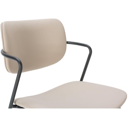 Marckeric Bež barski stoli v kompletu 2 ks (vi&amp;scaron;ina sedeža 68 cm) Maika &amp;ndash; Slike