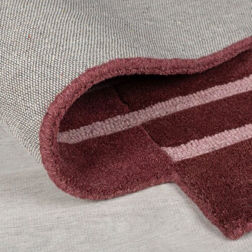Flair Rugs Bordo ručno rađen vunen tepih 150x240 cm Split Ombre Shaped &amp;ndash; Slike