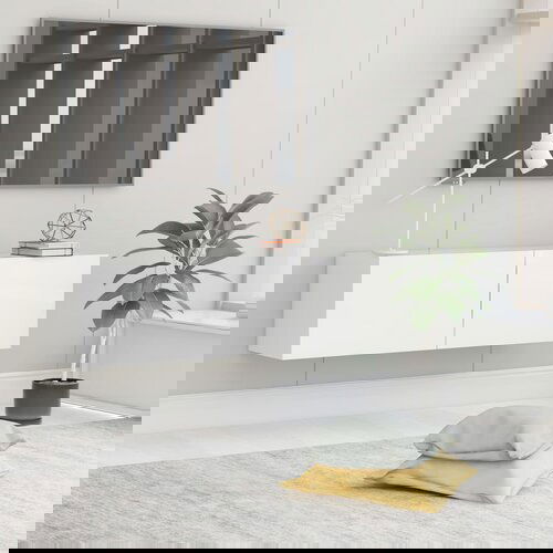 vidaXL TV omarica bela 100x30x30 cm iverna plošča, (20622686) Cene