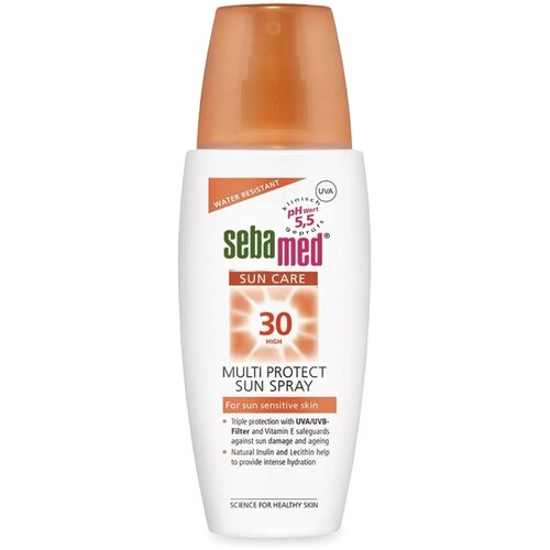 Sebamed Sun Care pršilo za sončenje za občutljivo kožo SPF 30 150 ml Cene