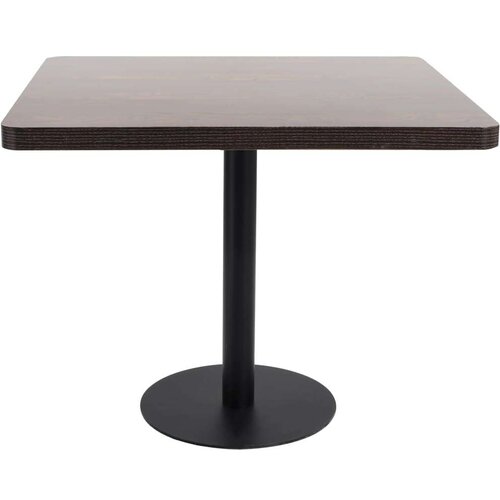  Bistro stol tamnosmeđi 80 x 80 cm mdf Slike