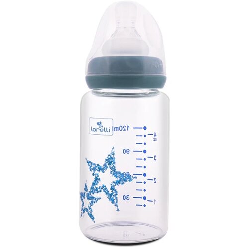 Lorelli staklena fla&scaron;ica sa Anti Colic cuclom 120ml, 0+ Cene