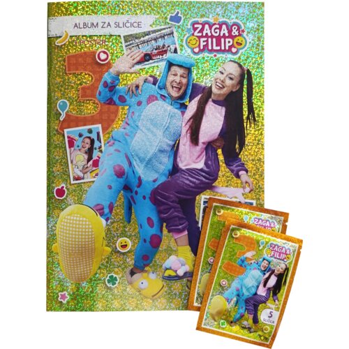 Tropic Filip i Zaga album za sličice &ndash; Serija 3 Cene