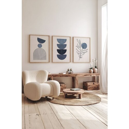 Wallity slika 3Dartsoho42, 3 dela, 33 x 48 cm Slike