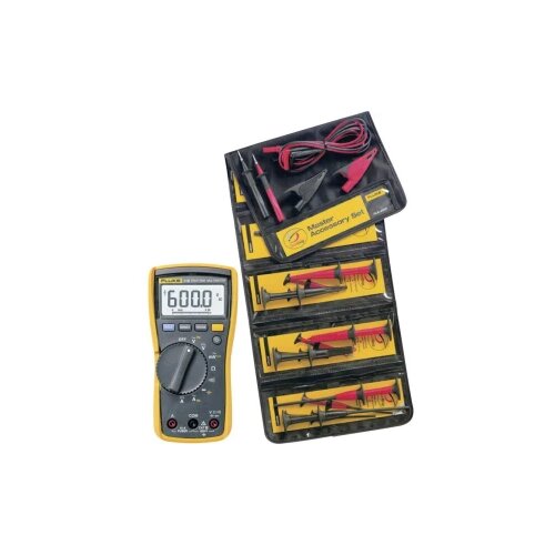 FLUKE ručni digitalni multimetar/set sigurnosnih mjernih vodova FLK115/TLK-225-1 cat iii 600 v prikaz (brojenja): 6000 Cijene