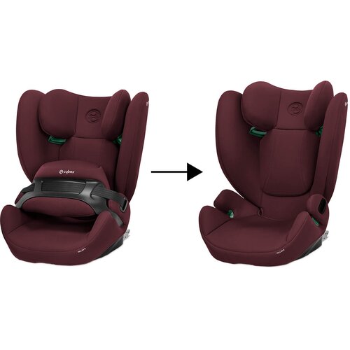 Cybex Silver&amp;reg; otro&amp;scaron;ki avtosedež pallas&amp;trade; b i-size 1/2/3 (76-150 cm) rumba red Slike
