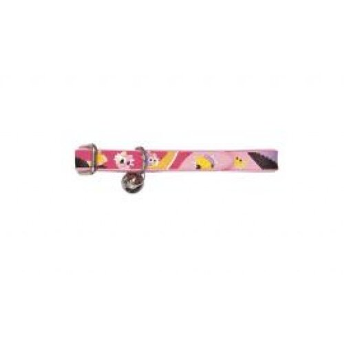 Ferribiella COLLARE GATTO GOMMA 1,2X30CM ROSA Slike