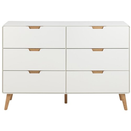 Actona Bijela komoda 135x90x40 cm Lowell – Cijene