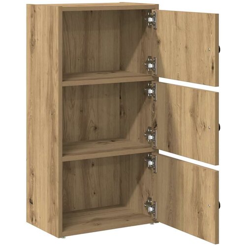 VidaXL Regal za knjige boja hrasta 40x24x77 cm konstruirano drvo Slike
