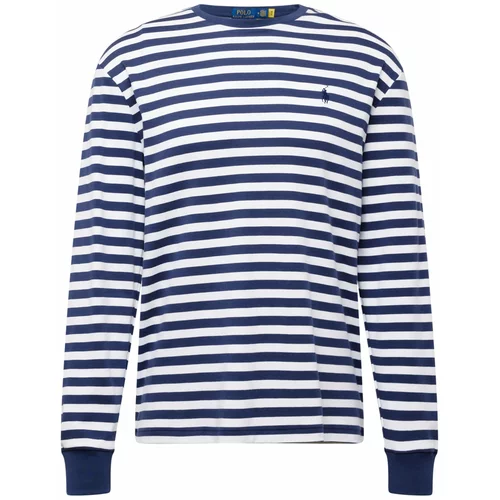 Polo Ralph Lauren Majica mornarsko plava / prljavo bijela