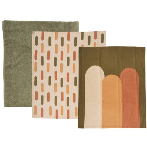PT LIVING Pamučni ručnici u setu od 3 kom 55x65 cm Summer Graphics &amp;ndash; Slike