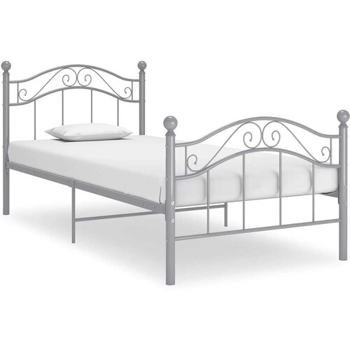  Za krevet sivi metalni 90 x 200 cm Cijene