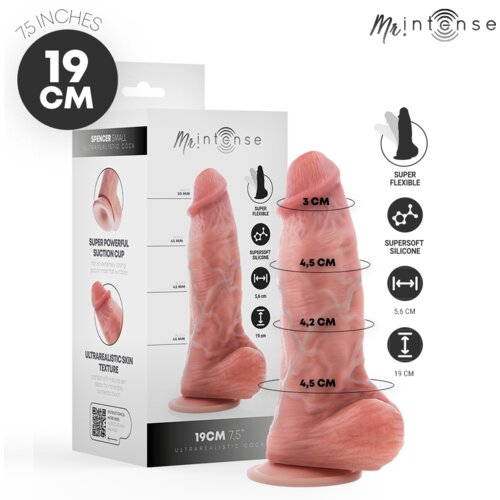 Mr. Intense DILDO Mr. Intense Spencer Ultra Realistic (19 cm) Cene