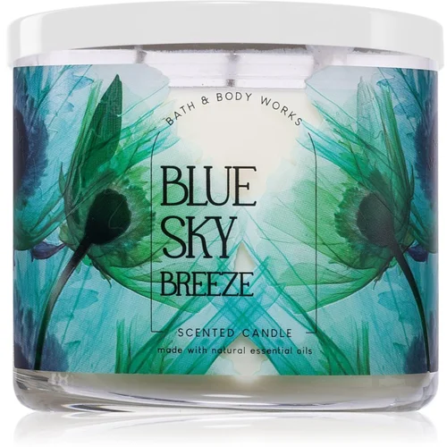 Bath & Body Works Blue Sky Breeze mirisna svijeća 411 g