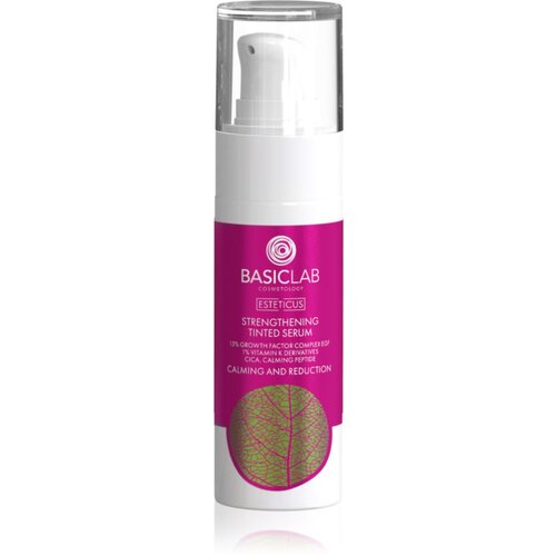 BasicLab Cosmetology Esteticus tonirani serum proti rdečici na obrazu 15% Growth Factor Complex EGF 30 ml Slike