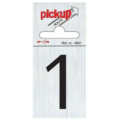  Nalepka Pickup (Motiv: 1 - alu, črne barve, višina: 60 mm) Cene