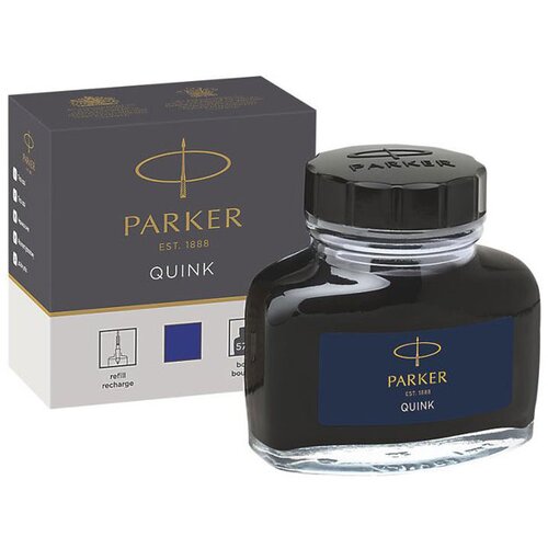 Parker Črnilo 57 ml, modro Slike