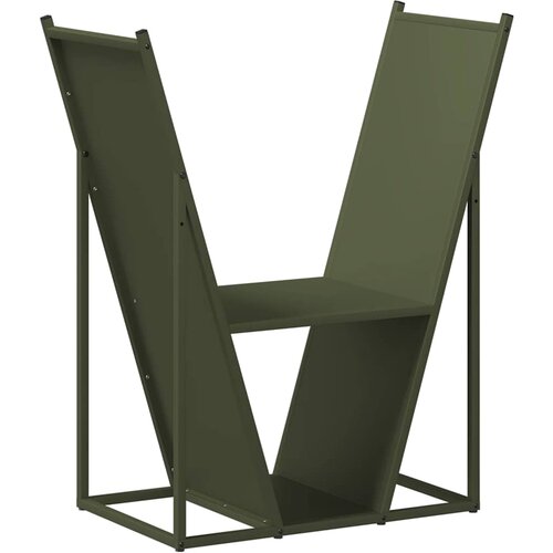  Stalak za drva 69,5x35x81 cm hladno valjani čelik Slike