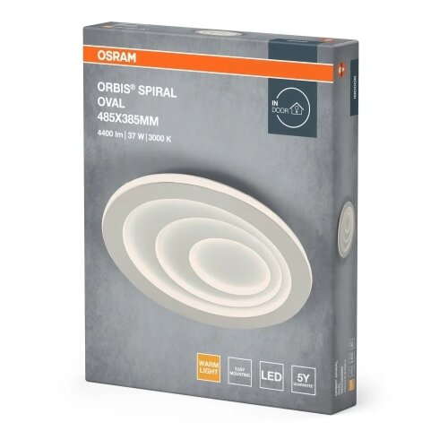 Osram LED stropno svetlo ORBIS SPIRAL LED/37W/230V bela Slike