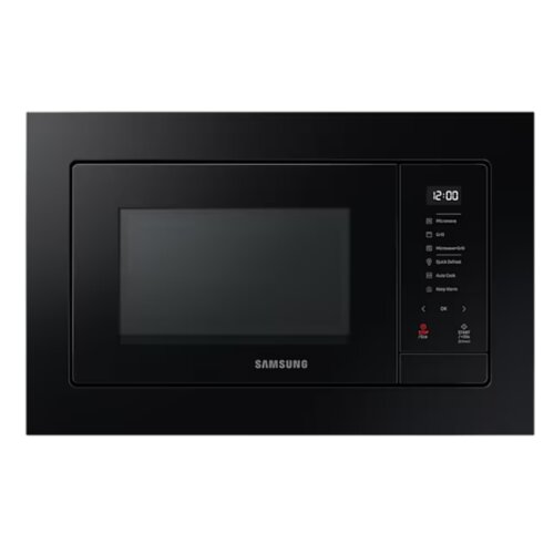 Samsung vgradna mikrovalovna pečica MG23A7318CK/E2, črno ste Slike