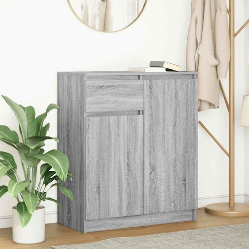  Komoda s ladicom siva sonoma 71x35x84 cm konstruirano drvo Cijene
