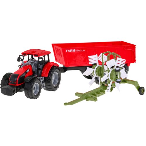  Traktor s prikolicom i okretač sijena Inlea4Fun FARMER&amp;amp;#39;S TALE Slike