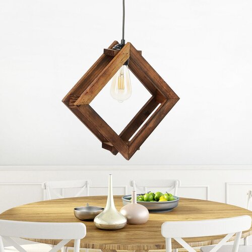 Opviq square antiquation brown chandelier Slike